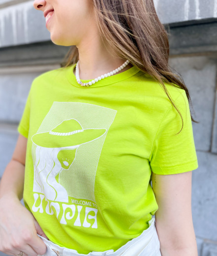 T-shirt UTOPIA - vert