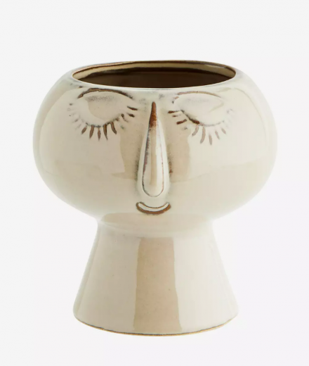 Vase AKTIS - petit/beige