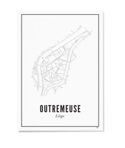 Grand poster OUTREMEUSE -...