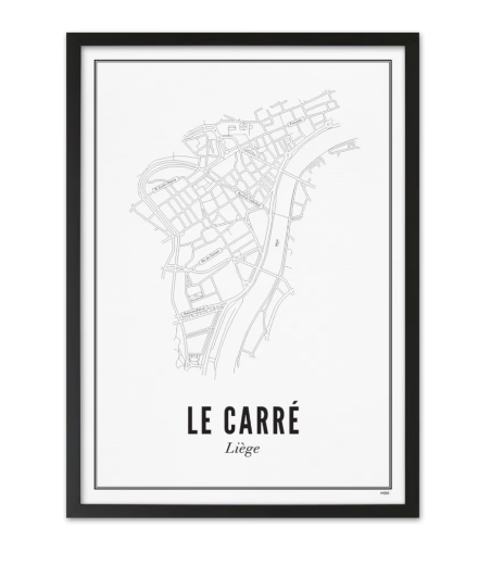 Petit poster LE CARRE - 21x30