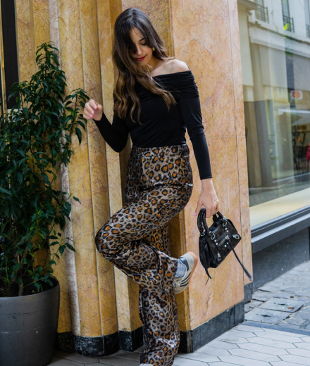 Pantalon RIGA léopard