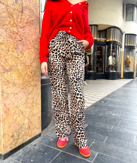 Pantalon ASARINE léopard