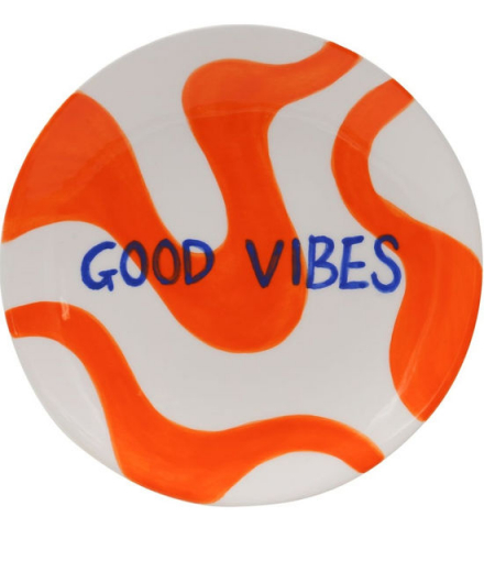 Assiette "Good vibes"