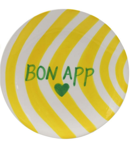 Assiette "Bon app"