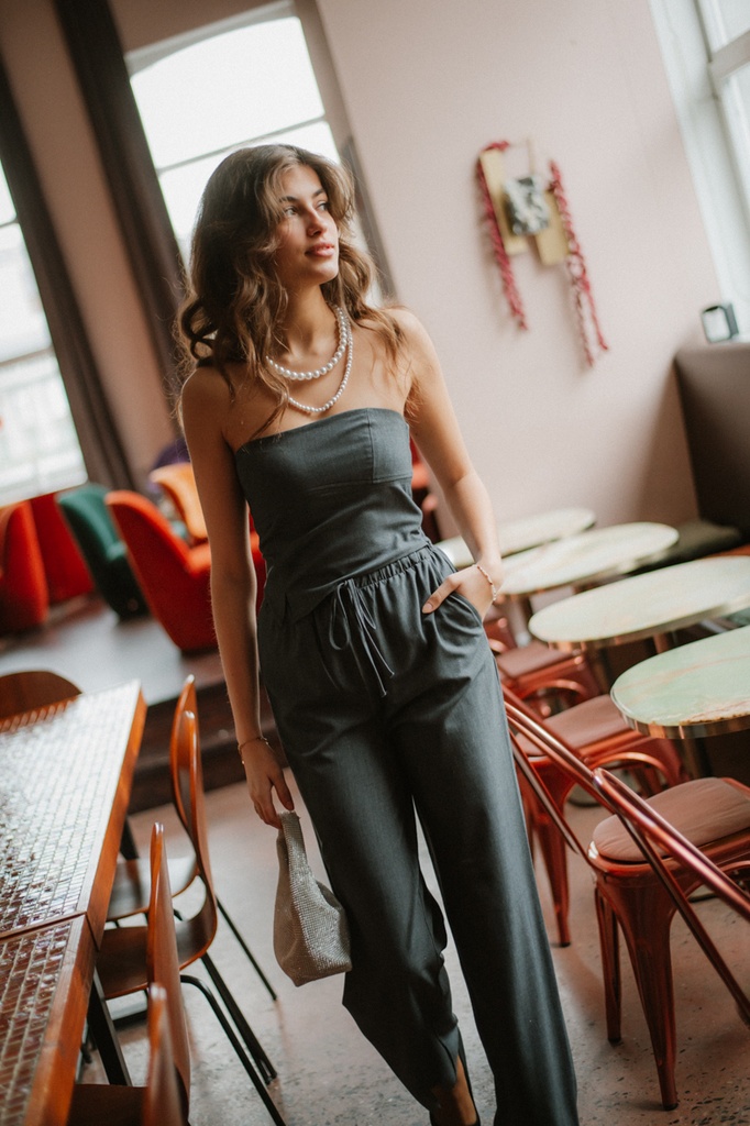 Bustier FREYA gris