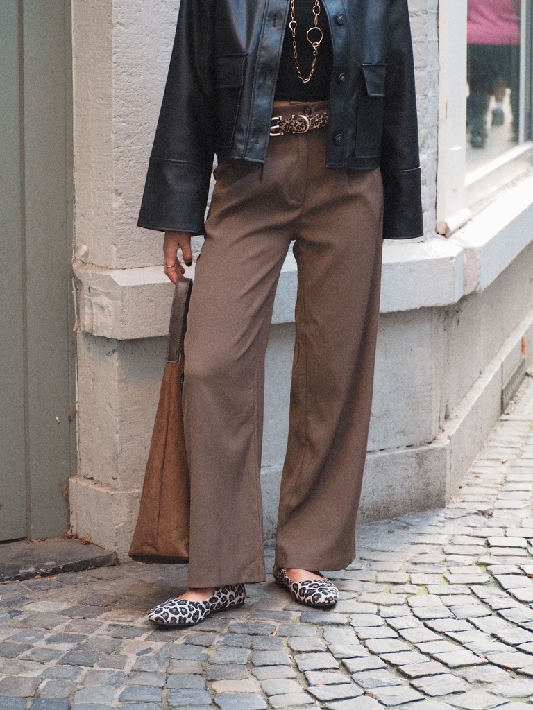 Pantalon GLORIA brun