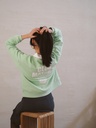 Sweat MATCHA vert d'eau