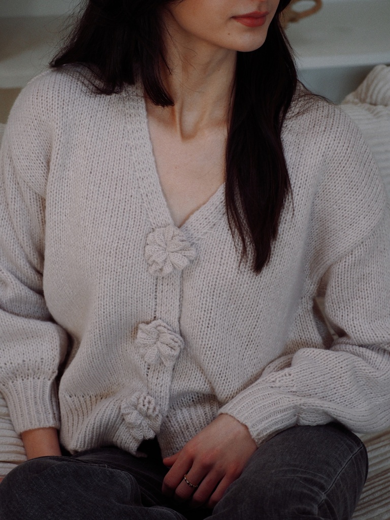 Cardigan FATIMA beige