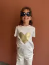Mini t-shirt BOUM BOUM blanc