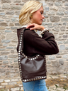 Sac clouté BEA marron