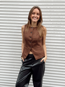 Gilet RAKEL camel/daim