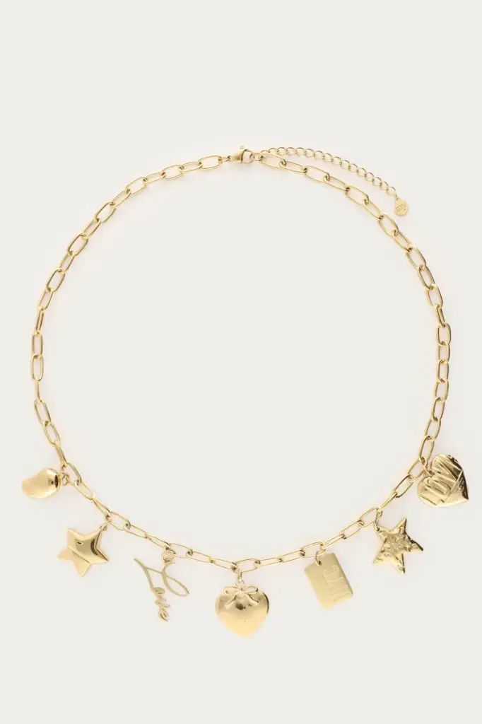 Collier EMY or à charms