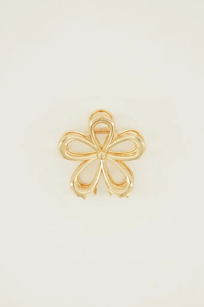 Pince Marguerite dorée 