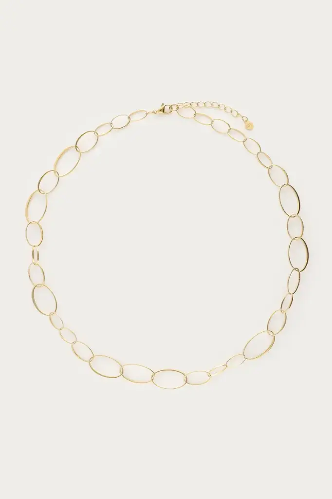 Collier TOMY or à maillons 