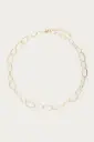 Collier TOMY or à maillons 
