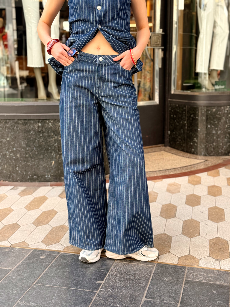 KELLI denim - Jeans à rayures
