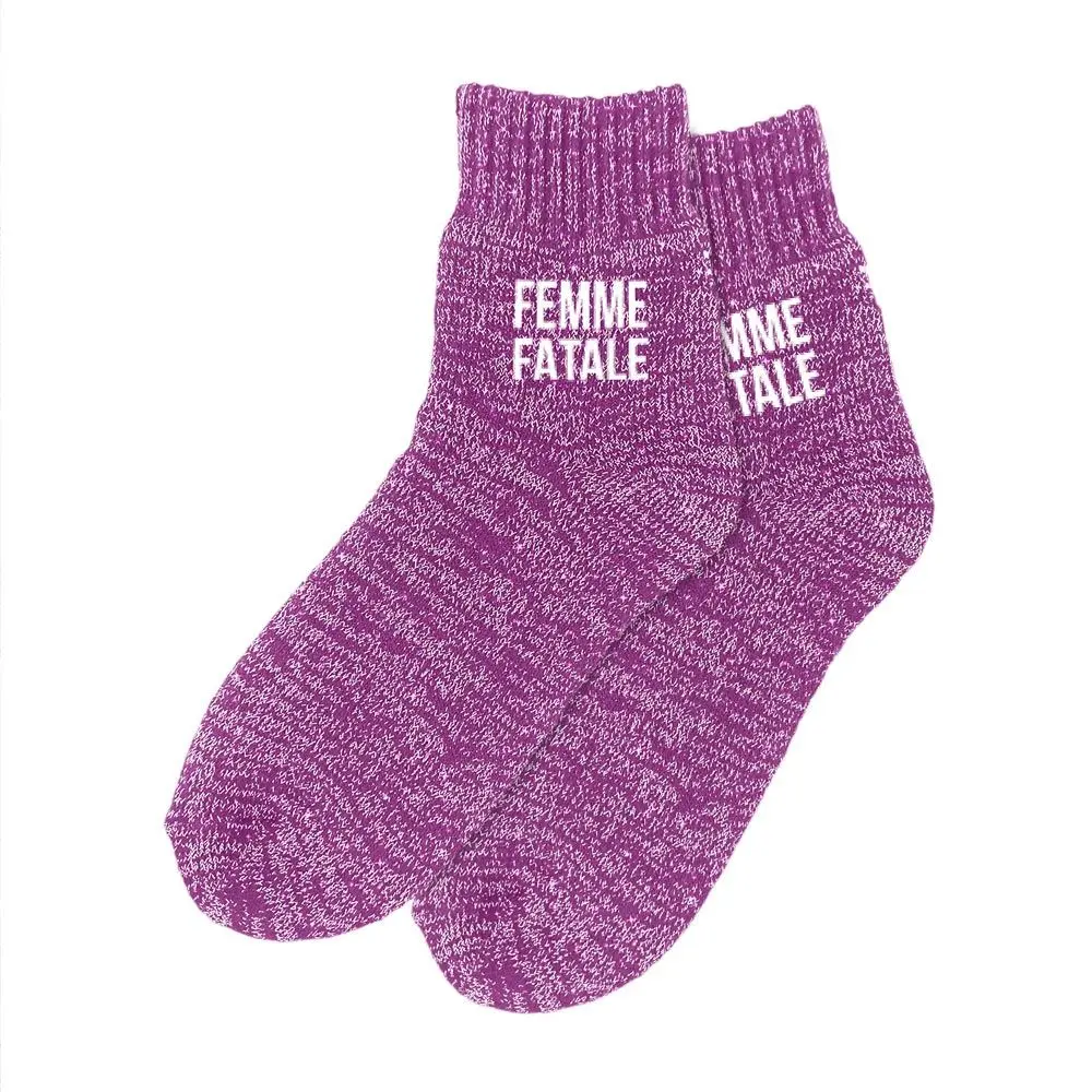 Chaussettes polaires FEMME FATALE à paillette