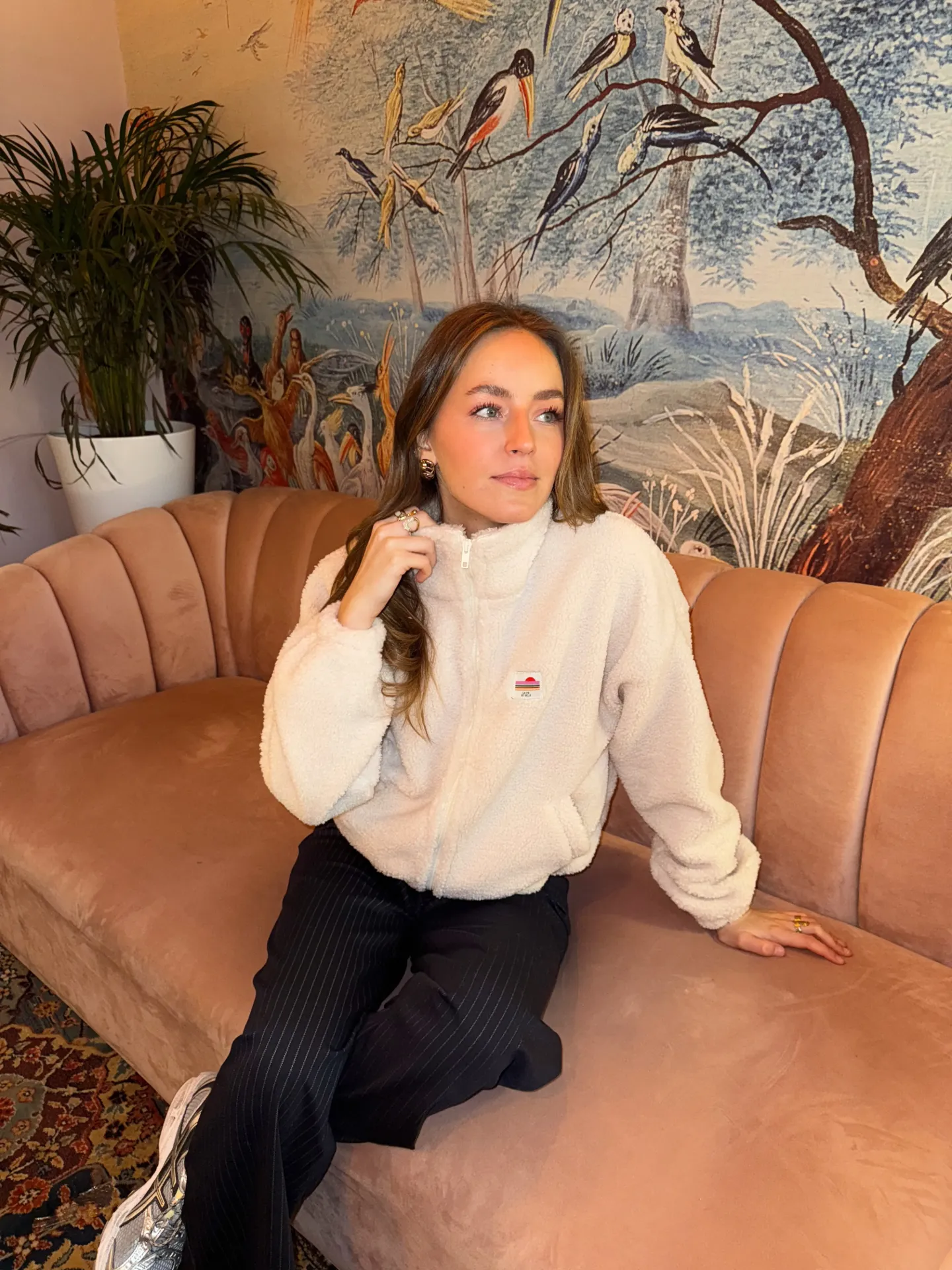 Veste polaire ILLY beige