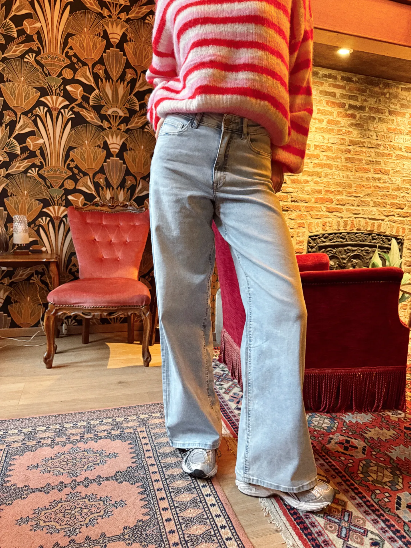 Jeans FELINA bleu clair