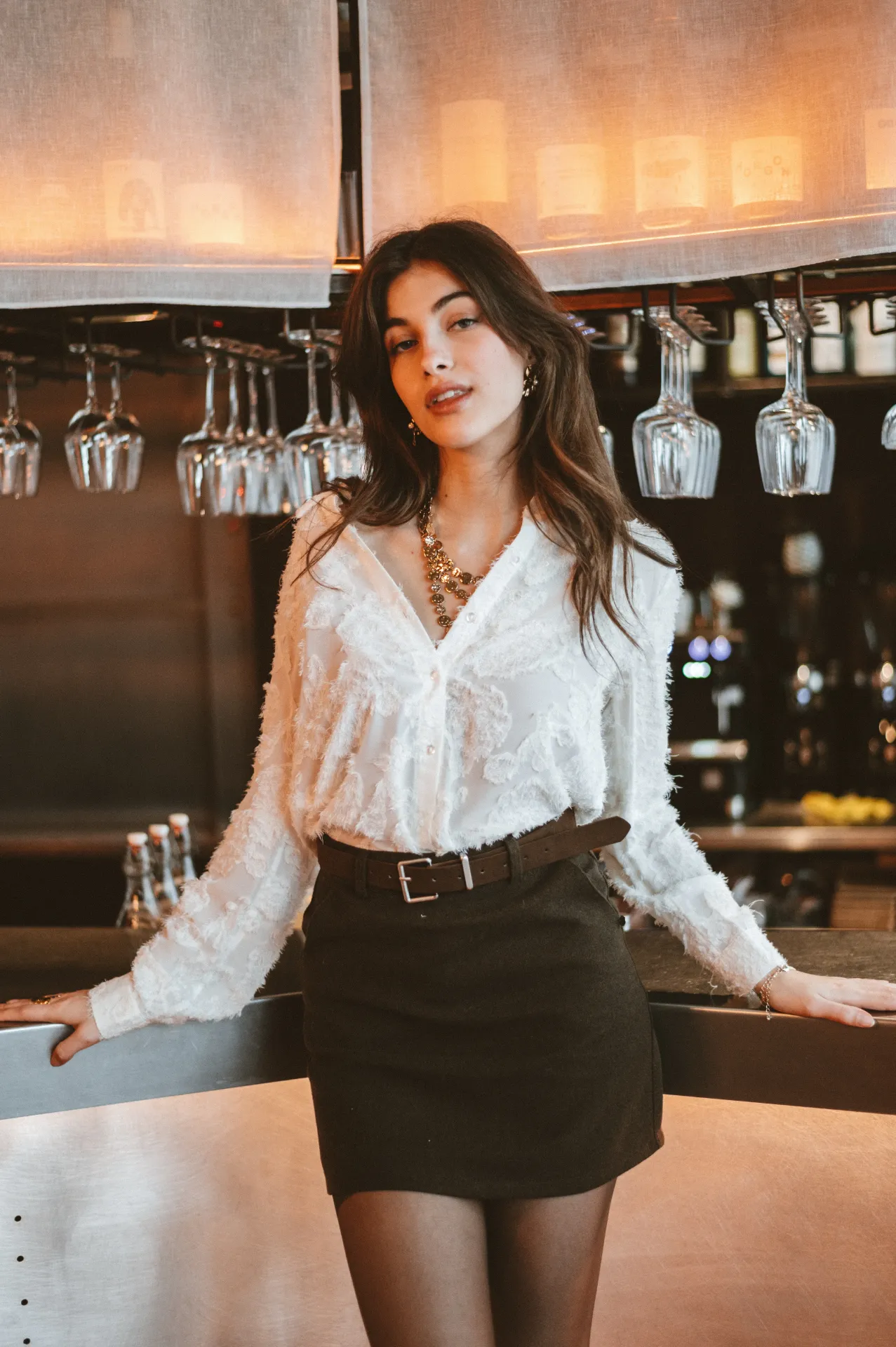 Chemisier MAIA écru