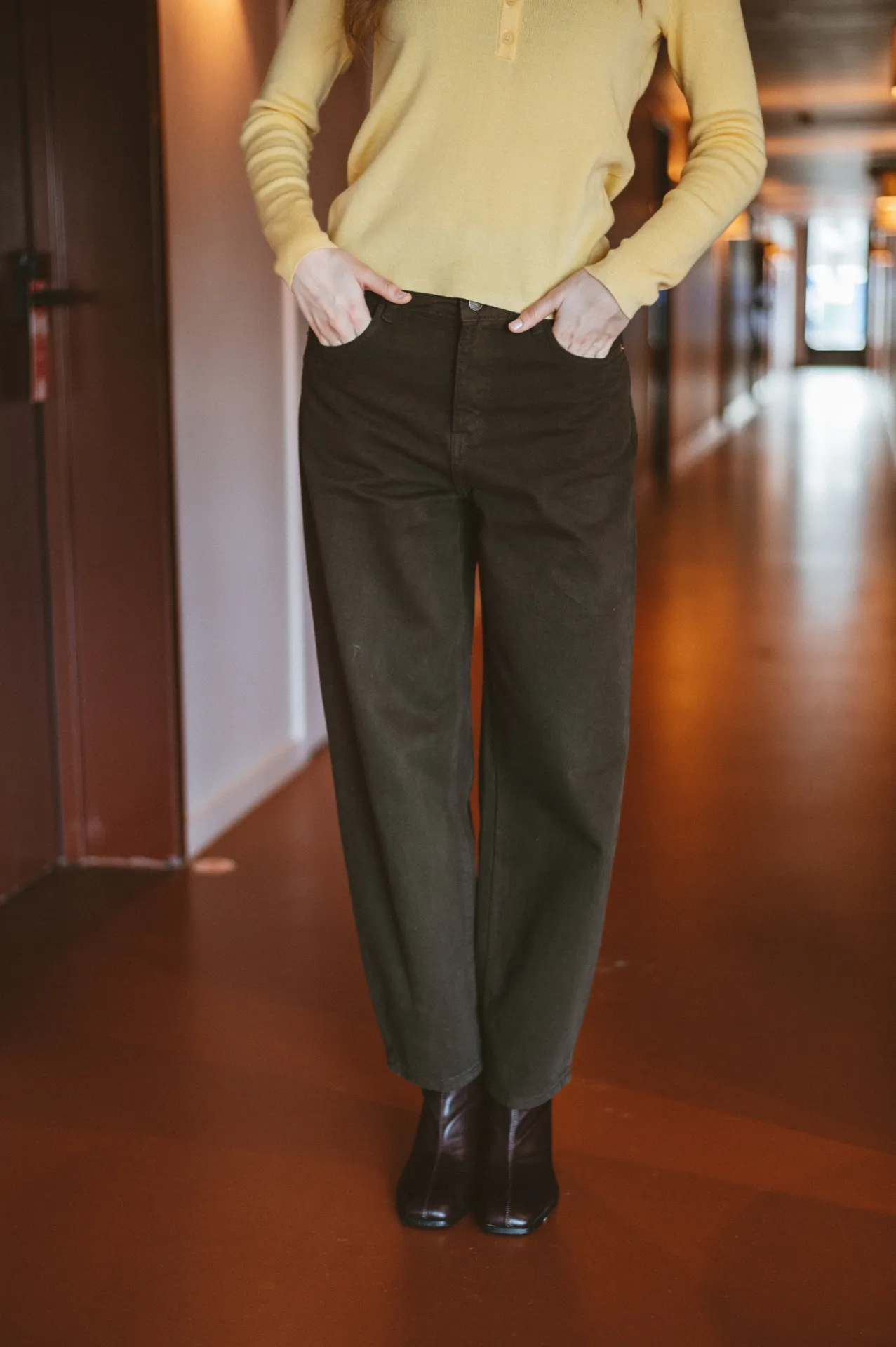 Jeans BONY brun/barrel (34)