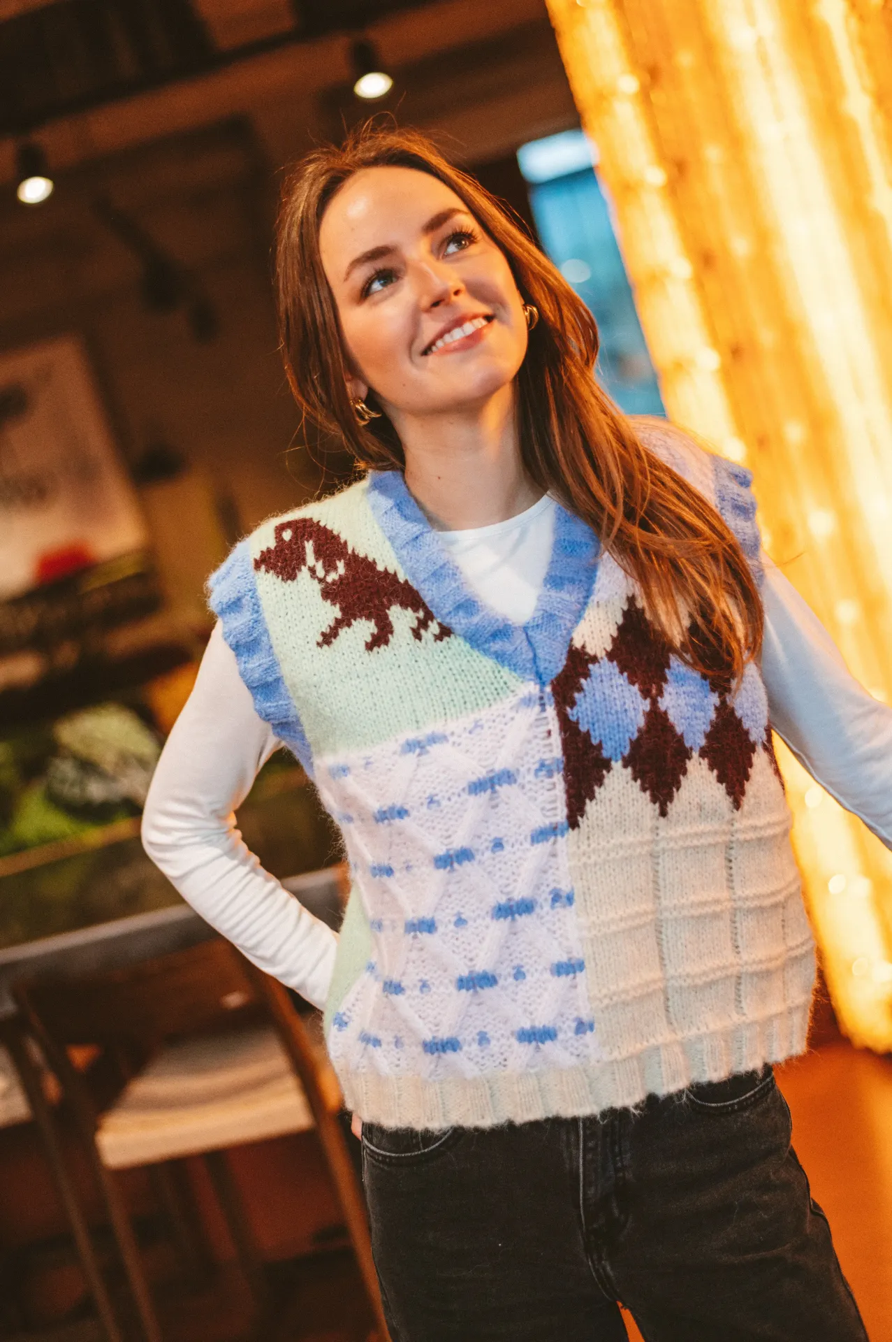 Pull BIA sans manches/teckel (XS)