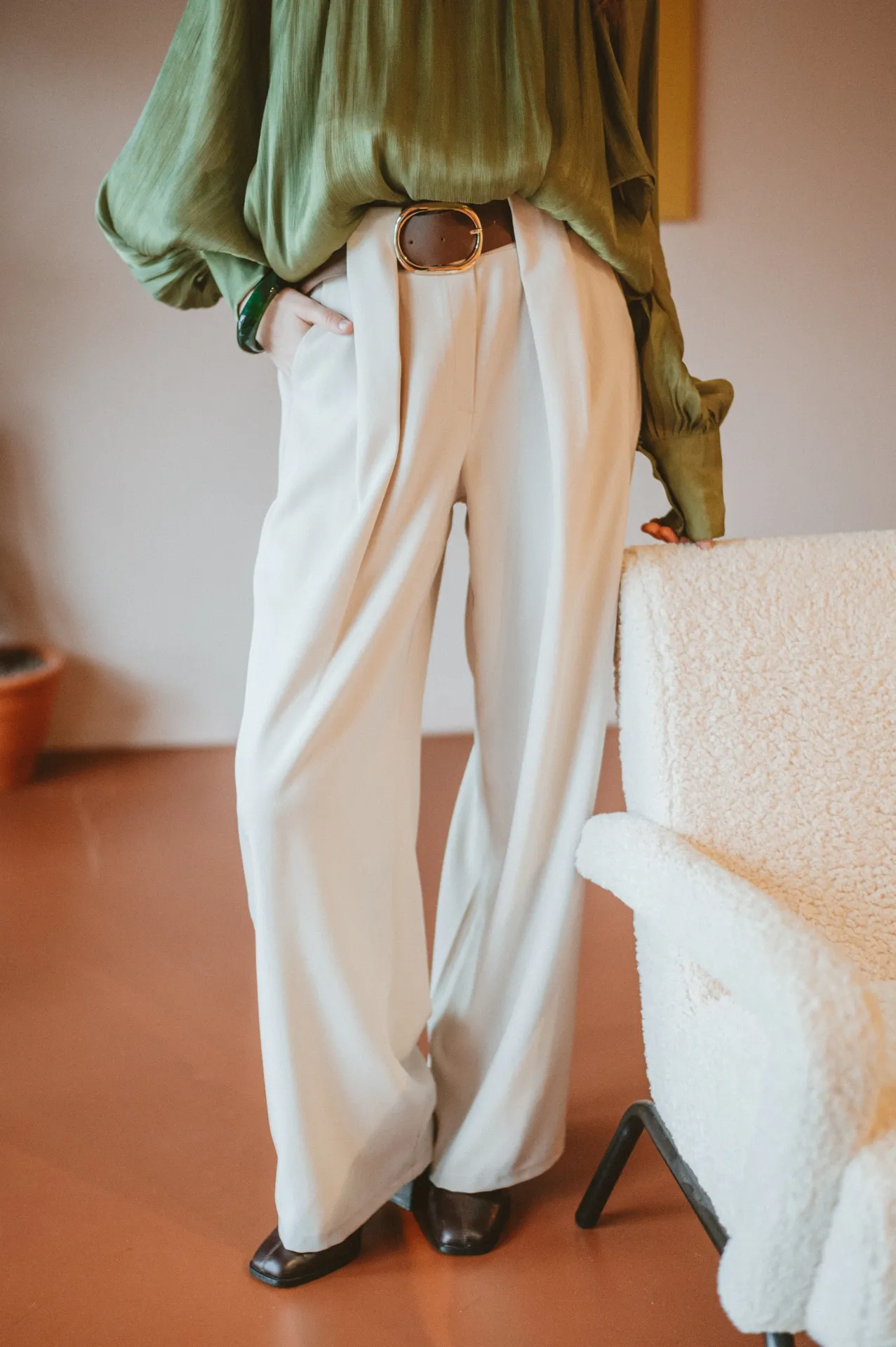 Pantalon DILAN beige