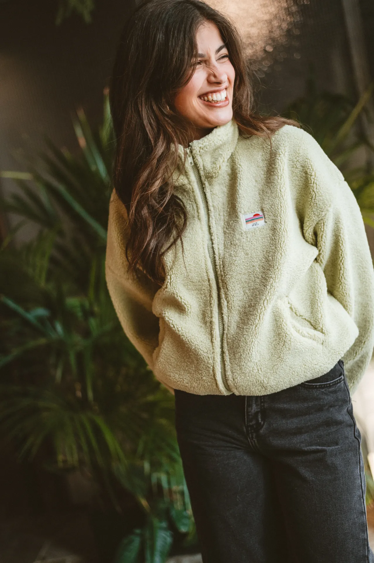 Veste polaire ILLY vert anis (S/M)