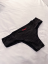Culotte REBELLE noire à paillettes