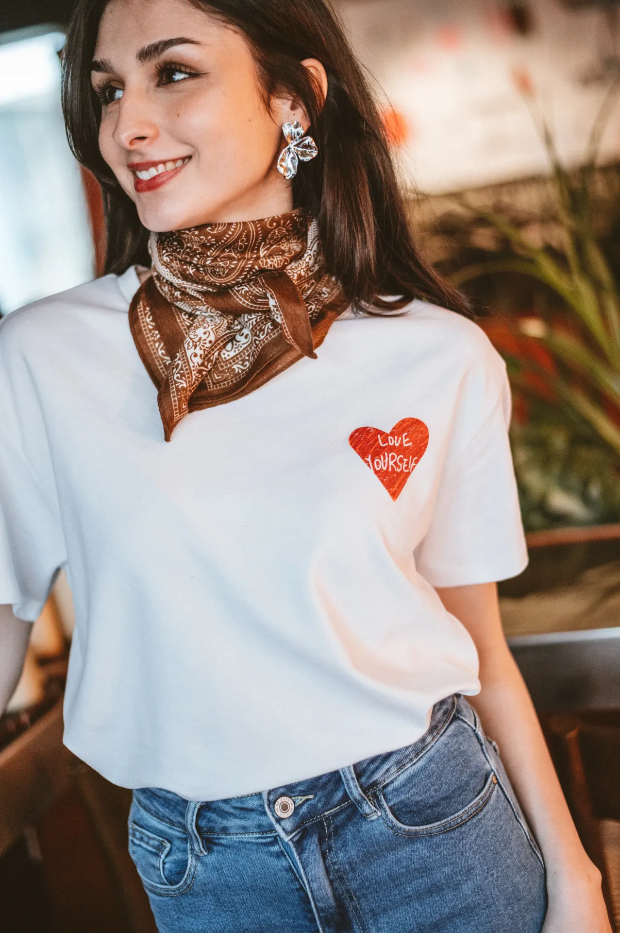 Boucles d'oreilles JASY argenté