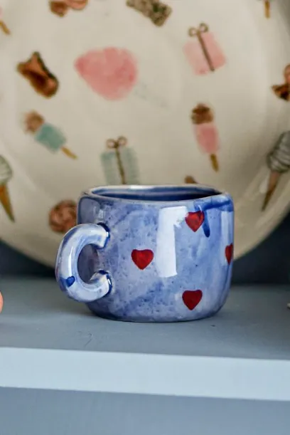 Mini tasse à coeurs
