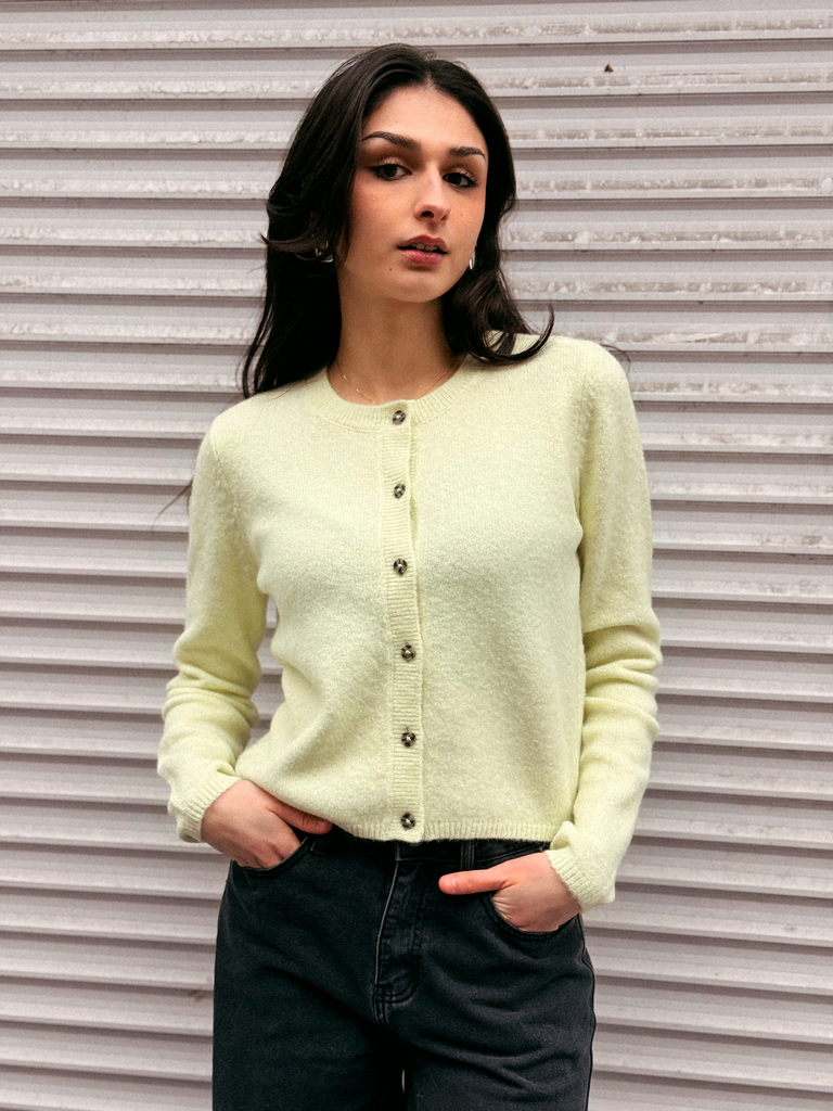 Cardigan CHLOE vert