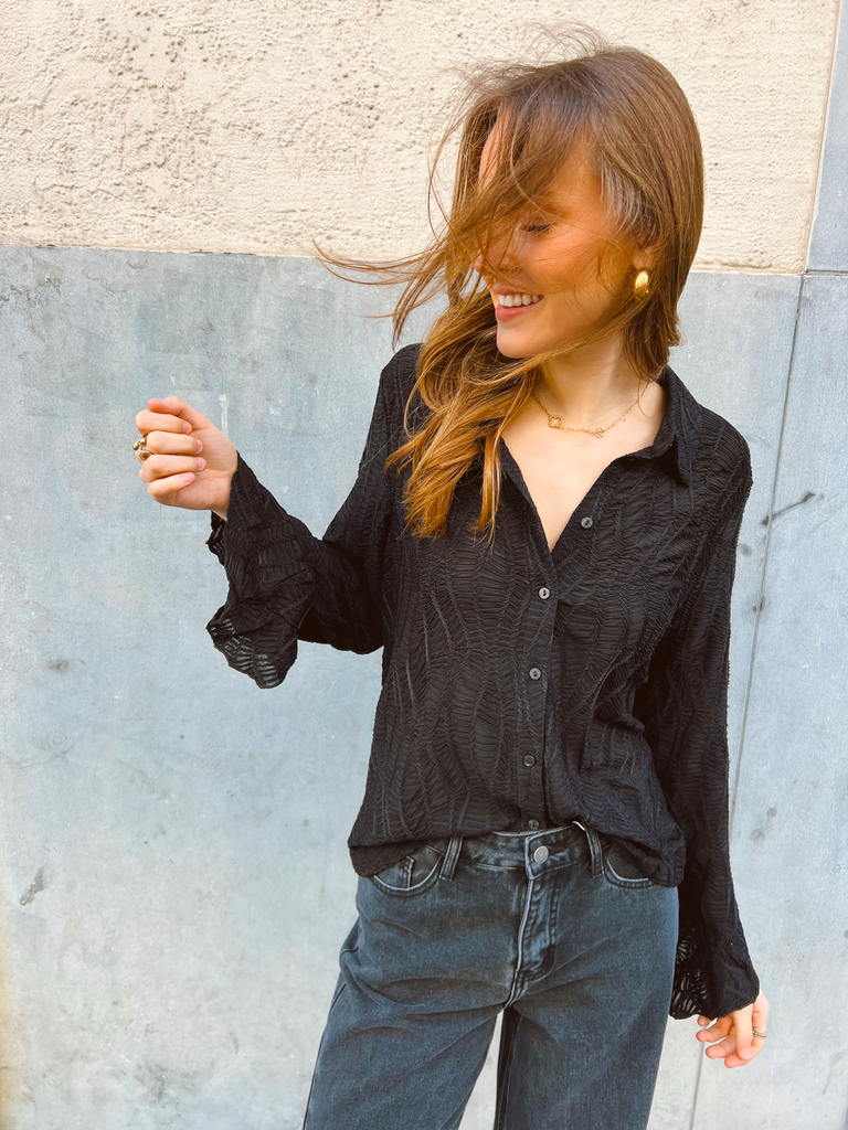 Chemisier ODESSA noir