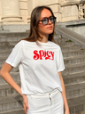 T-shirt SPICY blanc