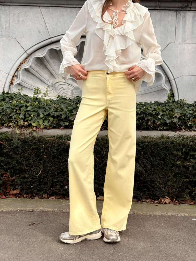 Jeans IRIS jaune (XS)