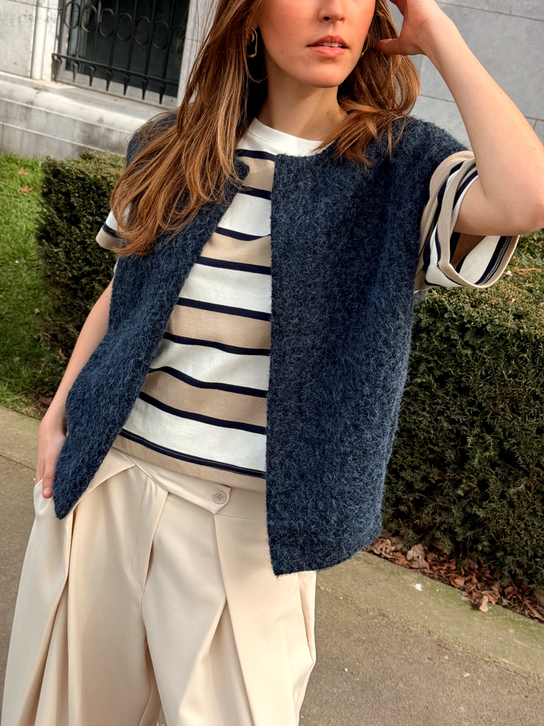 Gilet ORES bleu marine