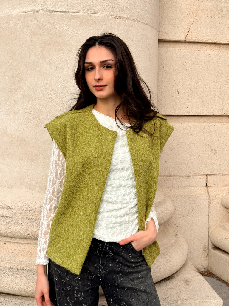 Gilet ORES vert kaki