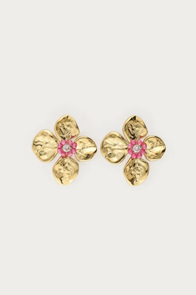 Boucles REMI rose
