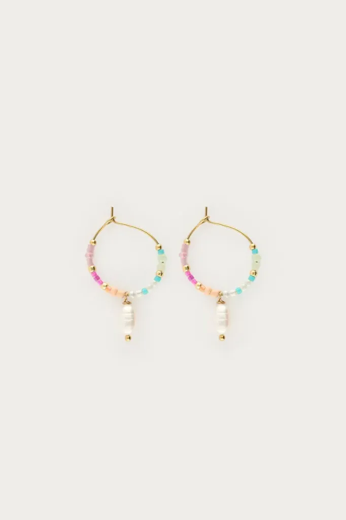 Boucles ANGIE or/multi/perle