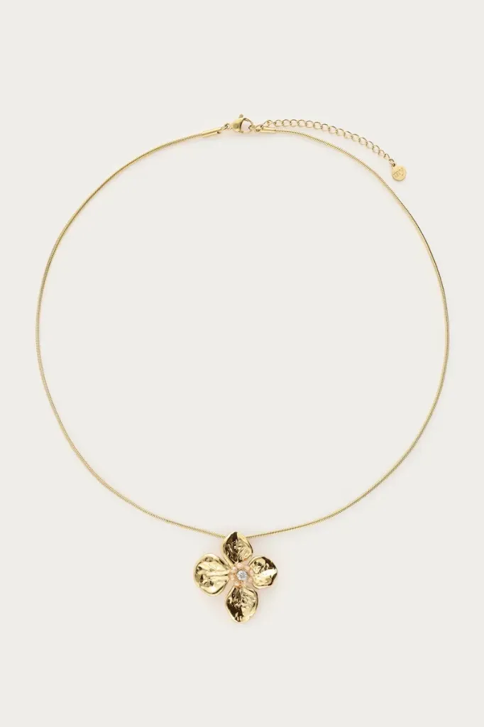 Collier FLORY beige