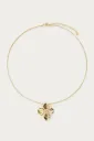Collier FLORY beige