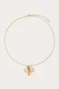 Collier FLORY rose