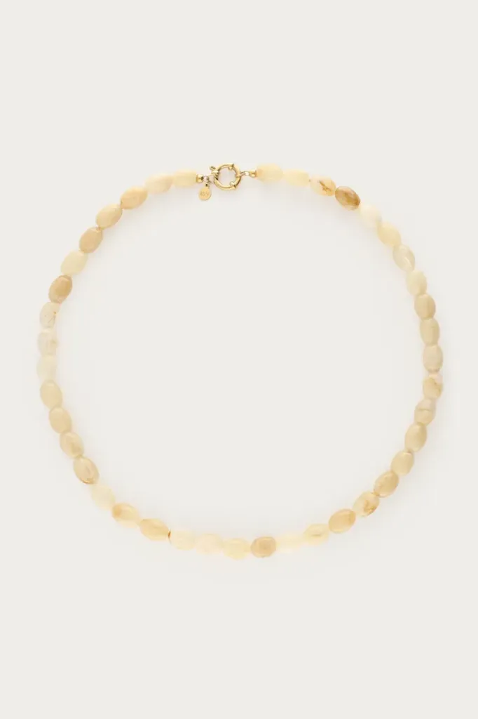 Collier LOLA beige/perles
