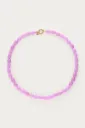 Collier LOLA lilas/perles