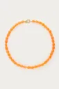 Collier LOLA orange/perles
