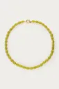 Collier LOLA vert/perles
