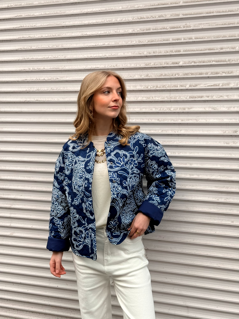 Veste FIA imprimée/bleu