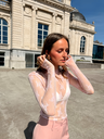 SIENA ROSE CLAIR - Blouse en dentelle