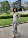 SIENA VERT CLAIR - Blouse en dentelle