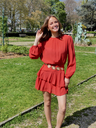 AUBREY BRIQUE - Robe courte